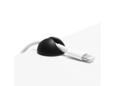 BLUELOUNGE CableDrop Mini C&acirc;ble de Fixation/Maintien pour Universel Noir