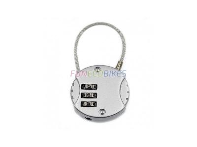 GNK Cadenas a cable avec combinaison a chiffre