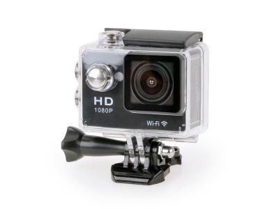 Cam&eacute;ra Sportive Etanche 30M 170&deg; Full HD 1080P Wifi Time Lapse Multi Sport Noir + SD 64Go