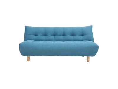 MILIBOO Canap&eacute; convertible design scandinave YUMI - Bleu canard - Bleu canard