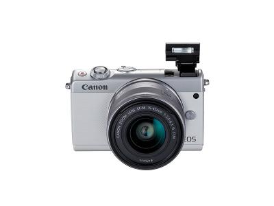 CANON  EOS M100 15-45mm is STM (Baltas)