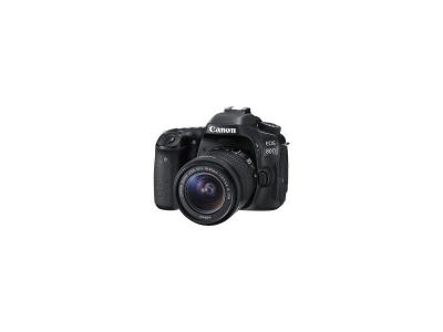 CANON  EOS 80D 18-55LS STM Appareil Photo Num&eacute;rique Noir