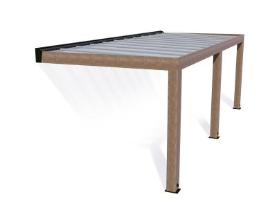 CANOPIA BY PALRAM Canopia pergola helsinki pergola en bois de c&egrave;dre 730 x 300 707370 