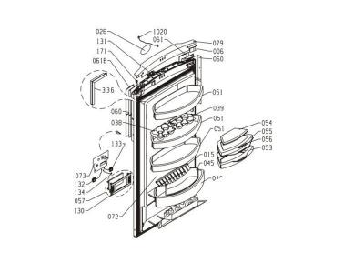 GORENJE Carte Board Rep 057 Pour Refrigerateur  - 151372