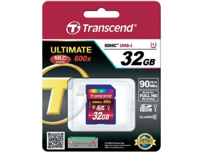 TRANSCEND  Carte SDHC UHSI Ultimate Class 10 32 Go