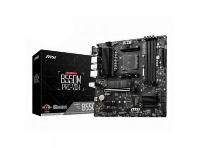 MSI Carte m&egrave;re  B550M PRO-VDH - B550/AM4/mATX 