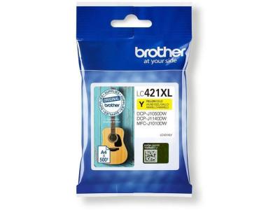 BROTHER  LC-421XLY Cartouche d'encre Jaune Original LC421XLY