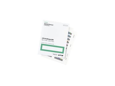 HPE  LTO-8 Ultrium RW Bar Code Label Pack - etiquettes code a barres