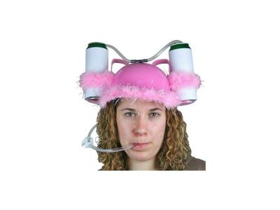 GENERIQUE AEC - GA00127 - Casque Anti Soif Marabout Rose