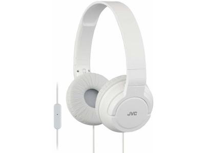 JVC  HA-SR-185E Casque audio pliable blanc avec mic