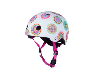 MICRO Casque doodle dots - boucle magn&eacute;tique / lumi&egrave;re led int&eacute;gr&eacute;e - taille m