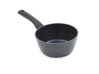 SECRET DE GOURMET Casserole en aluminium - Diam. 20 cm- Rev&ecirc;tement effet Pierre