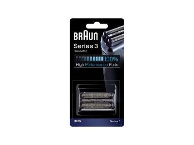 BRAUN Cassette de rasage 32s series3. Argent reference : 81387956
