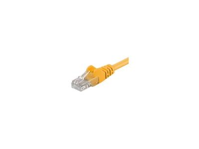 C&acirc;ble r&eacute;seau, Ethernet/Lan cat&eacute;gorie 6 UTP, jaune, 5m cd68418