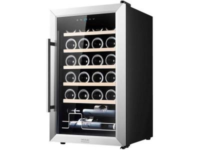 CECOTEC  Wine Cooler Grandsommelier 24000 Inox Compressor Argent&eacute;