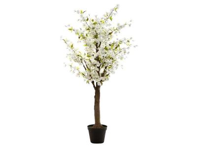 ATMOSPHERA  - Plante Artificielle Cerisier Blanc dans Son Pot H 200 cm