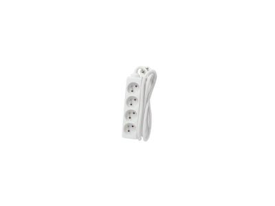 CHACON Bloc multiprise 4 prises 16A 3m blanc