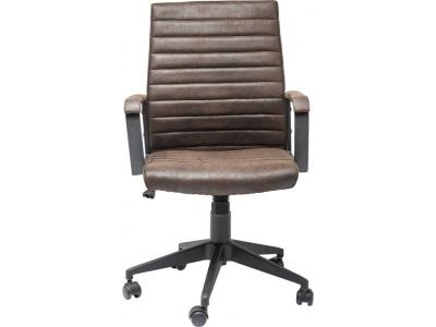 Karedesign Chaise de bureau Labora marron Kare Design