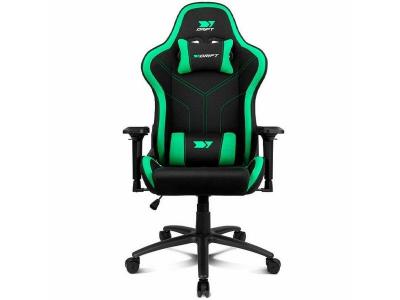 DRIFT Chaise de jeu  DR110 noire/verte