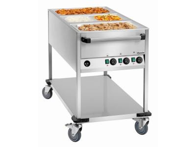 BARTSCHER  Chariot &agrave; Bain-Marie - 3 GN 1/1