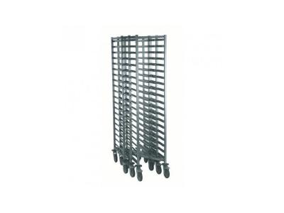 MATERIEL CH PRO Chariot &agrave; glissi&egrave;res GN 1/1 encastrable 20 niveaux Tournus - Inox