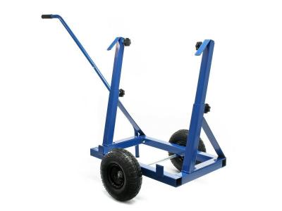 HELLOSHOP26 Chariot porte plaques 200 kg max diable supports d&lsquo;acier reglables