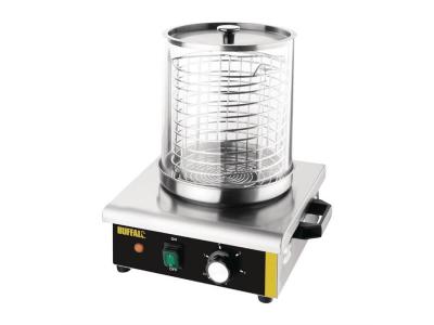 BUFFALO Chauffe Saucisses Hot-Dog - 40 Saucisses - - - Acier inoxydable 340x340x370mm