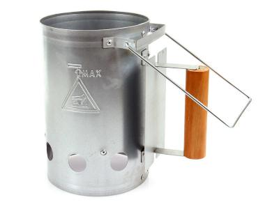 SOMAGIC Chemin&eacute;e d'allumage acier pour barbecue bois