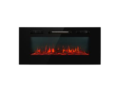 KLARSTEIN Galeras Foyer &eacute;lectrique mural et encastrable 1800 w led 3 couleurs minuterie