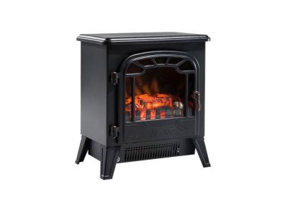  Chemin&eacute;e electrique vulcain noire 