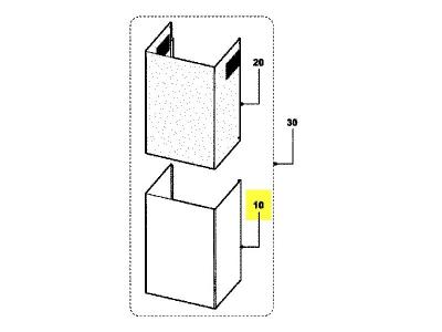ARISTON Cheminee Inferieure Inox Pour Hotte  - C00274353