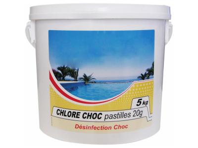 NMP  - chlore choc pastille 5kg chlore choc - chlore choc