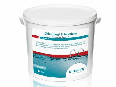 BAYROL Chlore Multifonctions  Chlorilong Power 5 Fonctions