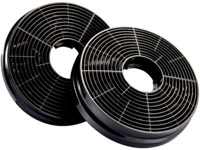 CIARRA Cp120 Filtre a Charbon Actif - 2pcs - Accessoires Pour  Hotte Aspirante - Noir