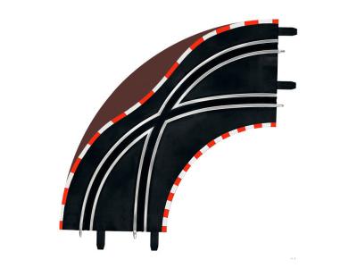 CARRERA  Go Lane changement plastique noir / brun 