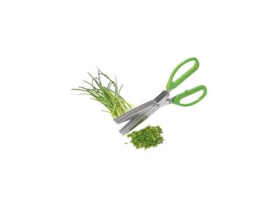 WESTMARK Ciseaux &Agrave; Herbes 10 Lames Inox Poign&eacute;es Vertes* - 41250