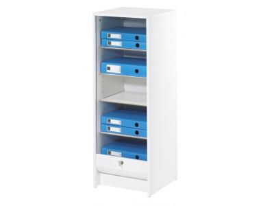 Classeur &agrave; Rideau Blanc 104 cm - Coloris: New York 500 