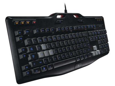 LOGITECH  Gaming G105 - Clavier - r&eacute;tro-&eacute;clair&eacute; - USB