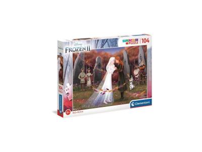  Clementoni - 25719 - SuperColor 104 pieces - La Reine des Neiges 2 