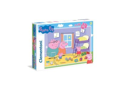 CLEMENTONI  Puzzle Peppa Pig 60 pi&egrave;ces 