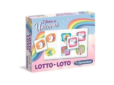 CLEMENTONI  Jeu de Loto - Licornes - Jeu educatif