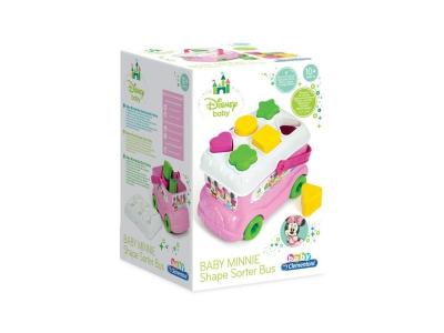 CLEMENTONI  Disney Baby  - Le bus des formes de Minnie - Jeu d'&eacute;veil