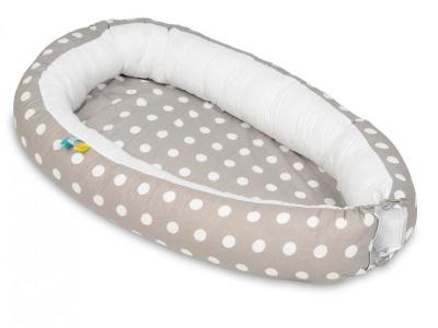  Velinda Cocon pour b&eacute;b&eacute;, Gigoteuse, 100% Cotton (Dessin: Pois de Gris)