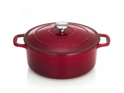 CHASSEUR  Cocotte en fonte ronde 28 cm Wine - Sublime - PUC472821