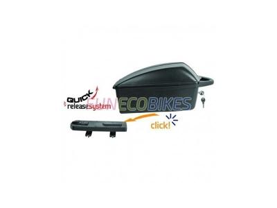 POLISPORT  S101291 Boitier pour v&eacute;lo Mixte Adulte, Gris, 12 L