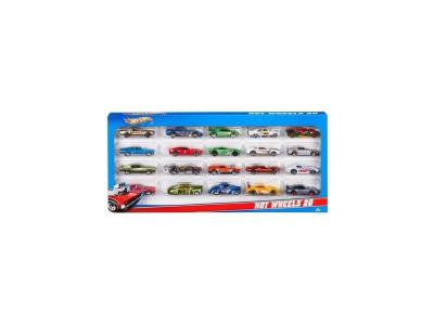 HOT WHEELS Coffret de 20 v&eacute;hicules 