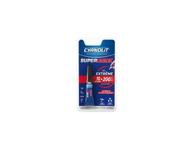 CYANOLIT  Colle cyanoacrylate  ULTRA FLEX 3 g, Transparent