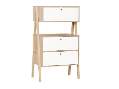 Commode 3 tiroirs Spot - Blanc