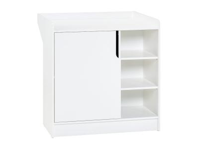 VOX Commode &agrave; langer 1 porte maxim - blanc