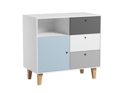 VOX Commode &agrave; langer Concept - Bleu